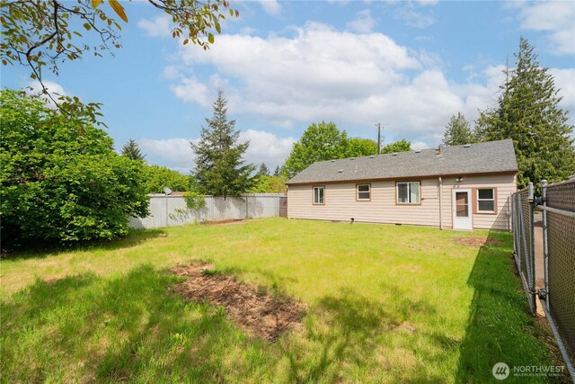 view of back of property
