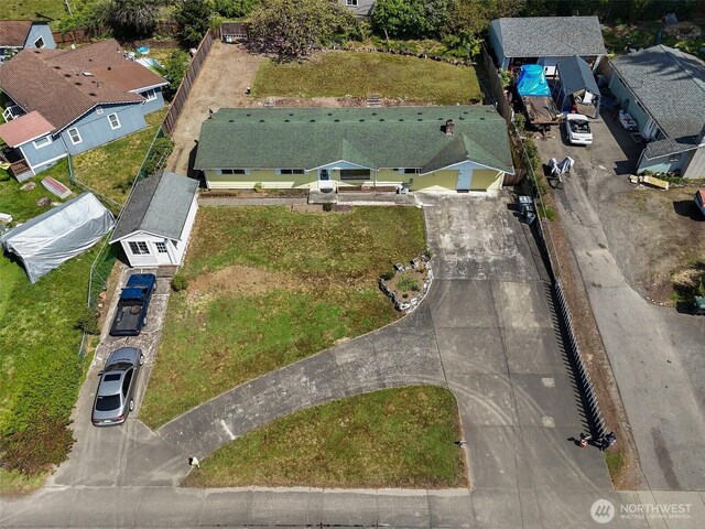 drone / aerial view