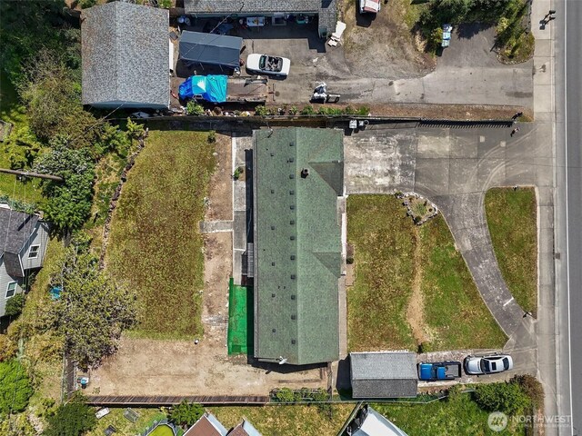 drone / aerial view
