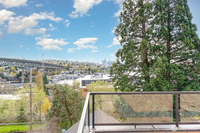 4019B 4th Ave NE, Seattle, WA 98105 - balcony with a view of city and a water view