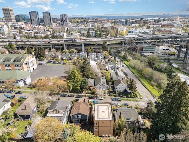 4019B 4th Ave NE, Seattle, WA 98105 - birds eye view of property with a city view