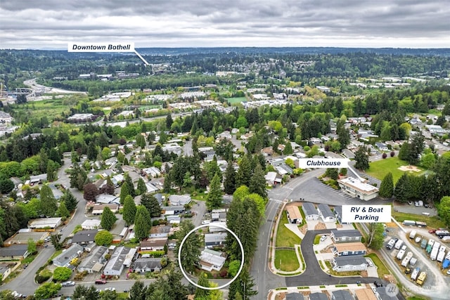 19003 129th Ave NE, Bothell, WA 98011 - aerial perspective of suburban area