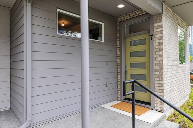 view of property entrance
