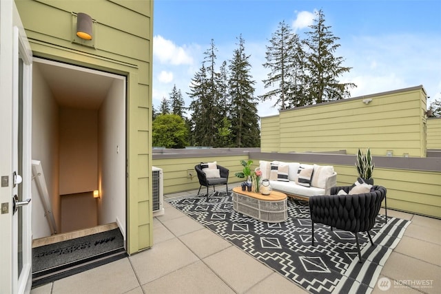view of patio / terrace with outdoor lounge area