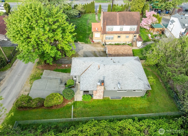 drone / aerial view