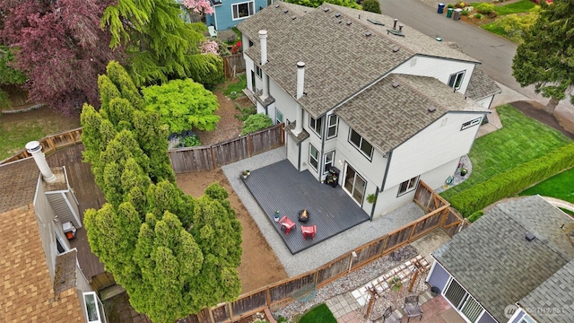 aerial view