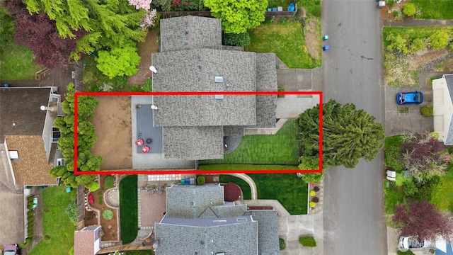 drone / aerial view