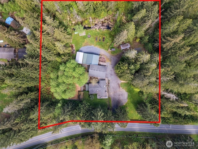 drone / aerial view