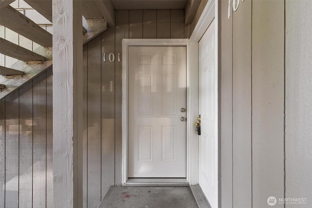 view of property entrance