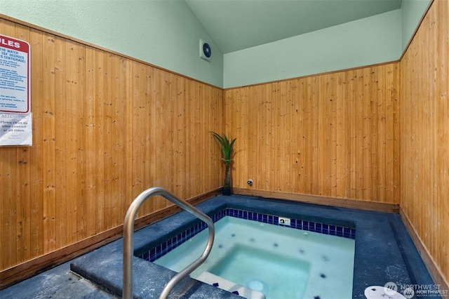view of pool