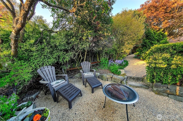 12739 7th Ave NW, Seattle, WA 98177 - exterior space featuring a fire pit