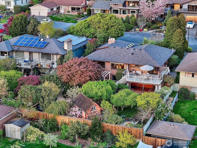 12739 7th Ave NW, Seattle, WA 98177 - aerial view featuring a residential view