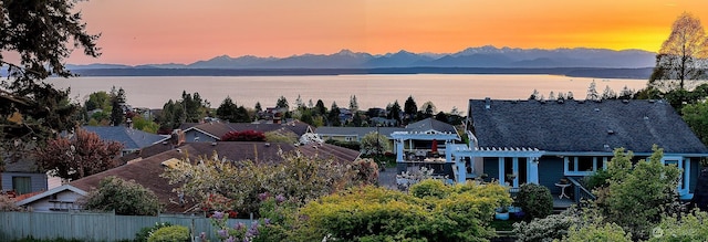 12739 7th Ave NW, Seattle, WA 98177 - exterior space with a water view