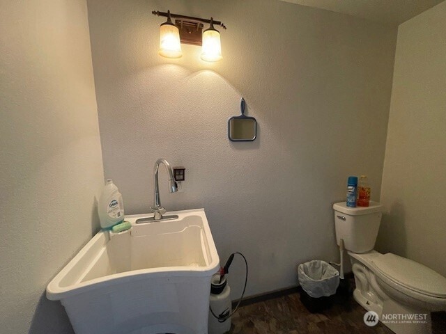 bathroom with toilet