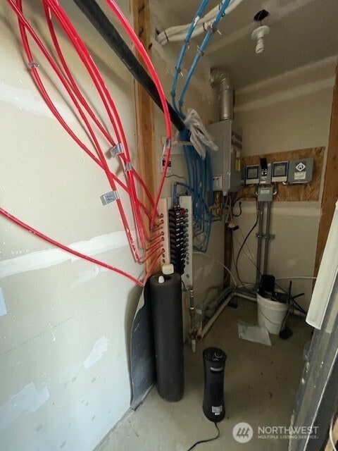 view of utility room