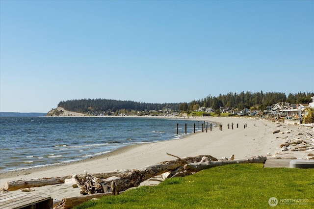 5848 Mutiny Bay Rd, Freeland, WA 98249 - property view of water featuring a beach view