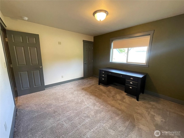 415 Olympic View Dr NE, Ocean Shores, WA 98569 - unfurnished bedroom with light colored carpet and baseboards