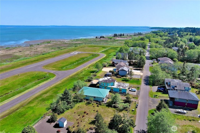 415 Olympic View Dr NE, Ocean Shores, WA 98569 - bird's eye view of a nearby body of water
