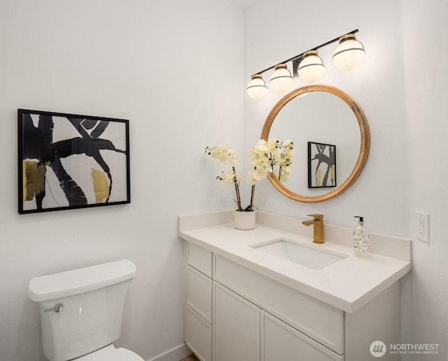 9732 Slater Ave NE, Kirkland, WA 98033 - half bathroom featuring toilet and vanity
