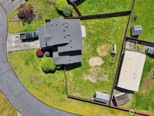 drone / aerial view