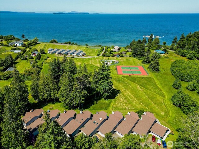 2877N Nugent Rd Unit M4, Lummi Island, WA 98262 - aerial perspective of suburban area with a nearby body of water