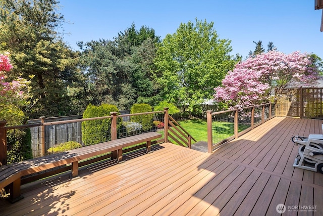 23812 21st Dr SE, Bothell, WA 98021 - deck featuring a fenced backyard