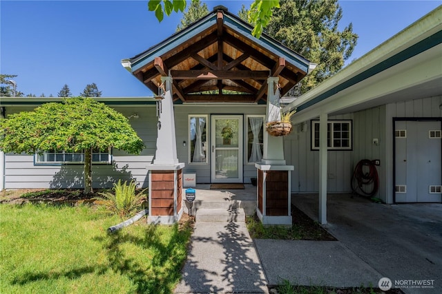 6160 NE 185th St, Kenmore, WA 98028 - property entrance featuring a porch