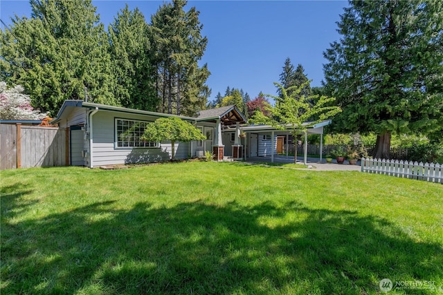 6160 NE 185th St, Kenmore, WA 98028 - back of property featuring a patio