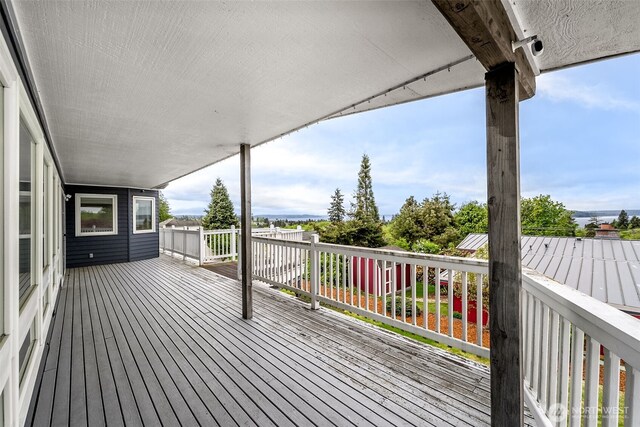 view of deck