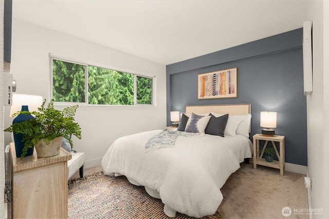 1156 Alki Ave SW Unit 401, Seattle, WA 98116 - carpeted bedroom featuring baseboards