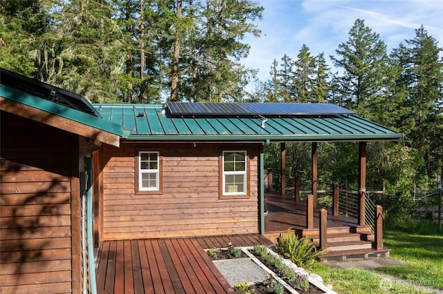 166 White Point Rd, Friday Harbor, WA 98250 - view of wooden terrace