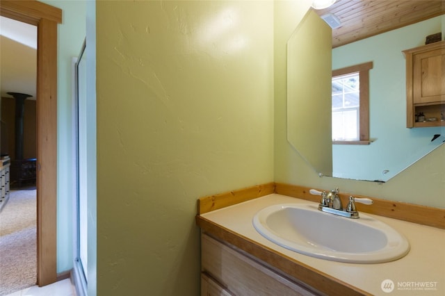 166 White Point Rd, Friday Harbor, WA 98250 - bathroom featuring vanity