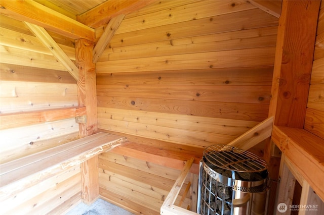 166 White Point Rd, Friday Harbor, WA 98250 - sauna featuring wooden walls