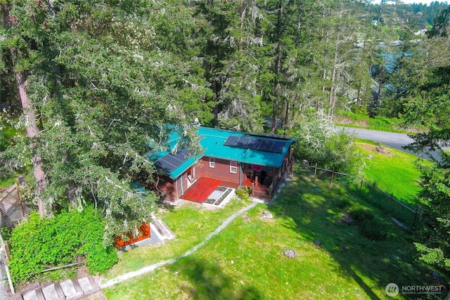 166 White Point Rd, Friday Harbor, WA 98250 - drone / aerial view