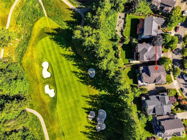 6722 Azalea Way SE, Snoqualmie, WA 98065 - aerial view of residential area featuring a golf club