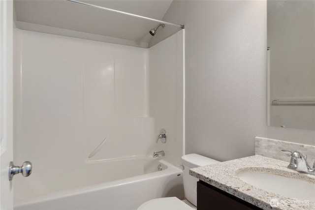 9957 Justman St SE, Yelm, WA 98597 - bathroom with shower / bath combination, vanity, and toilet