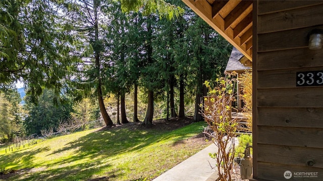 3337 Agate Heights Rd, Bellingham, WA 98226 - view of yard