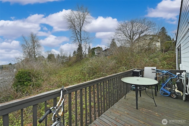 8100 Delridge Way SW Unit 1-3, Seattle, WA 98106 - view of deck