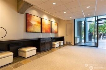 view of community lobby