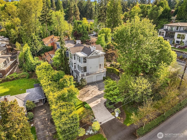 drone / aerial view