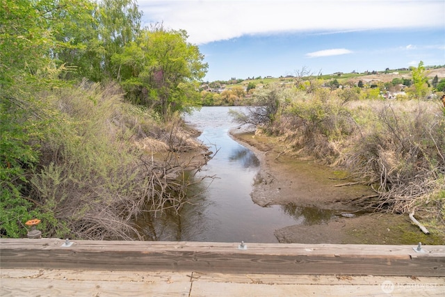 property view of water