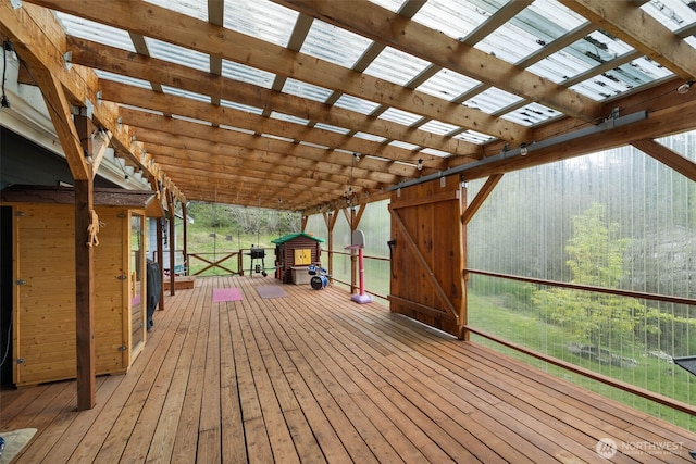29304 39th Ave E, Graham, WA 98338 - view of wooden deck