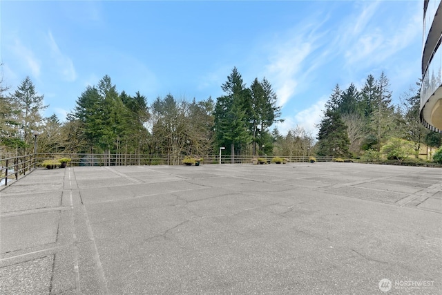 view of car parking