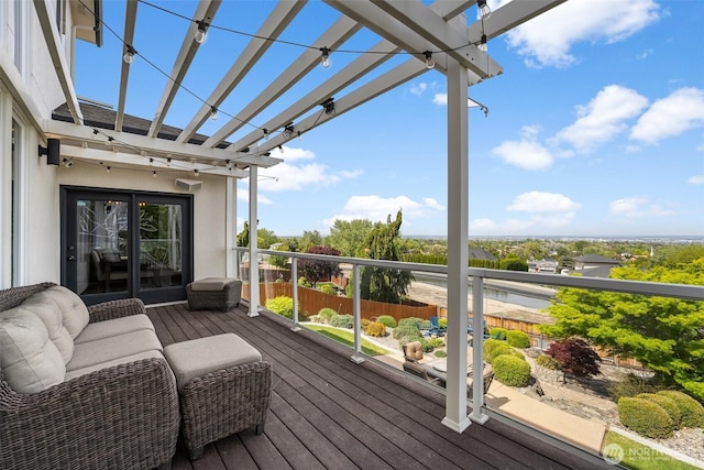 1614 W 51st Ave, Kennewick, WA 99337 - wooden terrace featuring a pergola