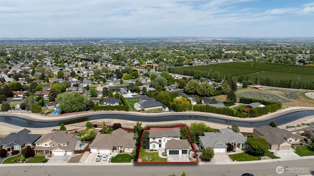 1614 W 51st Ave, Kennewick, WA 99337 - drone / aerial view with a residential view