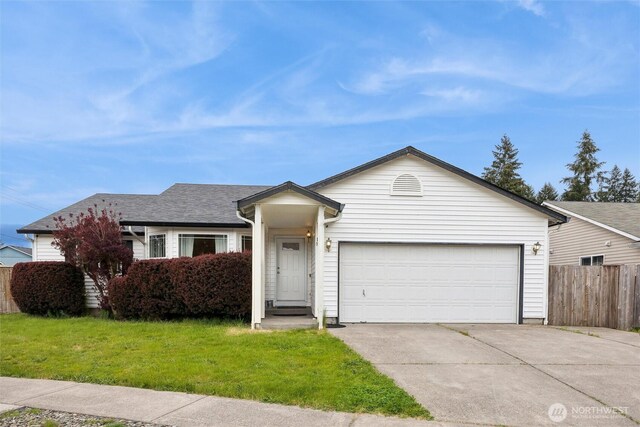 18 SE 18th St, Battle Ground, WA 98604 - single story home with driveway and an attached garage