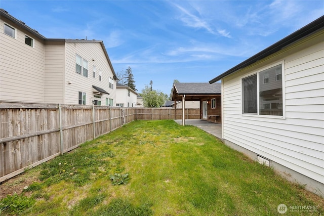 18 SE 18th St, Battle Ground, WA 98604 - view of yard featuring a patio area