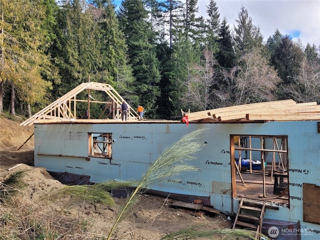 15941 Glenwood Rd SW, Port Orchard, WA 98367 - exterior space featuring concrete block siding