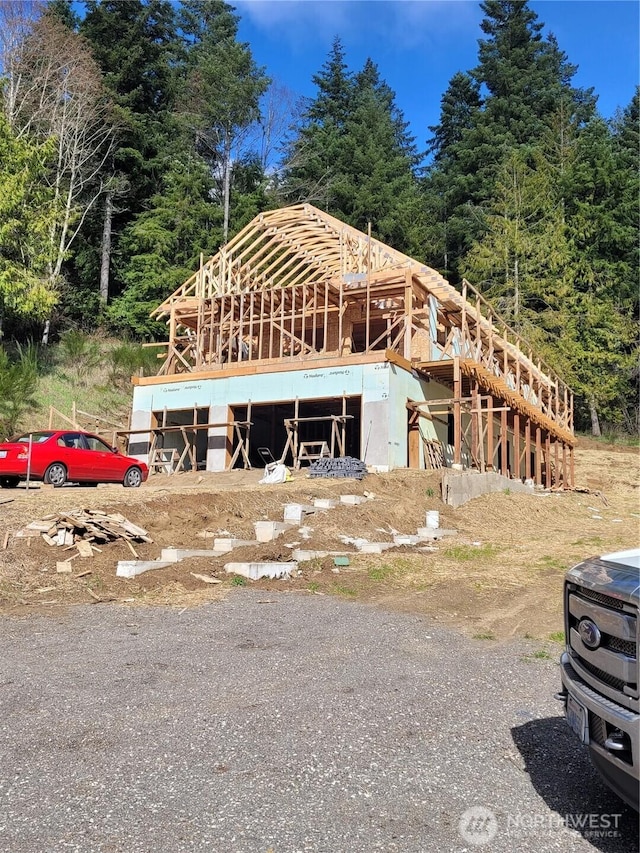 15941 Glenwood Rd SW, Port Orchard, WA 98367 - view of outbuilding featuring a wooded view