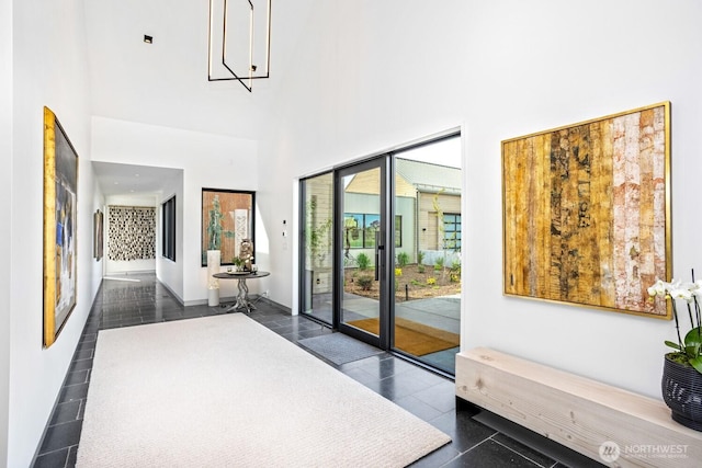 1721 J B George Rd, Walla Walla, WA 99362 - interior space with a towering ceiling
